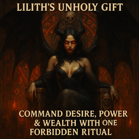 Lilith’s Unholy Gift: Command Desire, Power & Wealth with One Forbidden Ritual