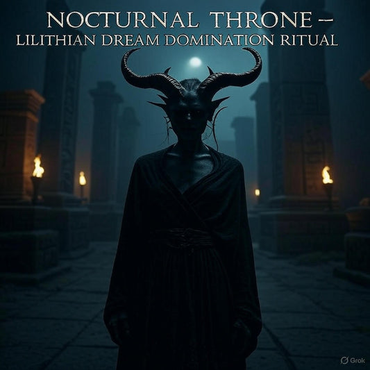 NOCTURNAL THRONE – LILITHIAN DREAM DOMINATION RITUAL