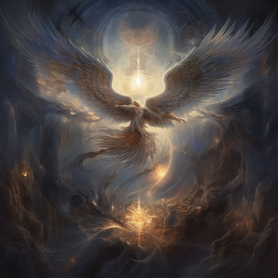Celestial Descent: The Seraphic Binding